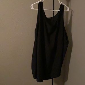 Black tank top